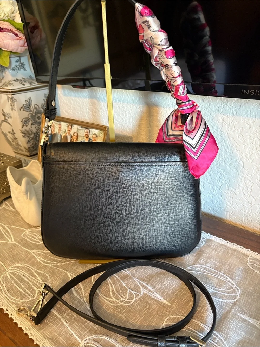 Kate Spade Staci Saffiano Shoulder Bag